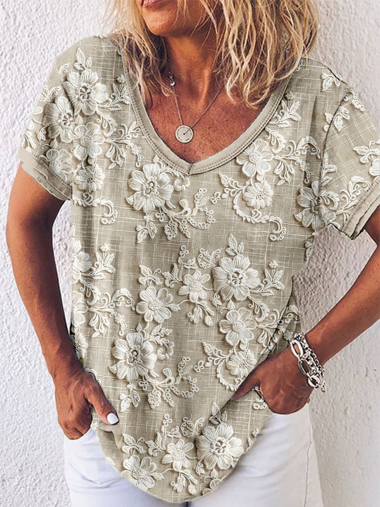 Renara™ - Top de Impresión Floral