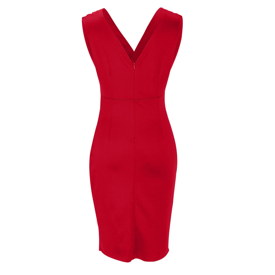 Ravelle™ | Vestido ligero con escote en V y abertura