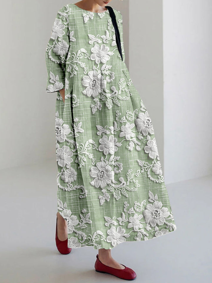 Anovia™ - Vestido Impreso Elegante