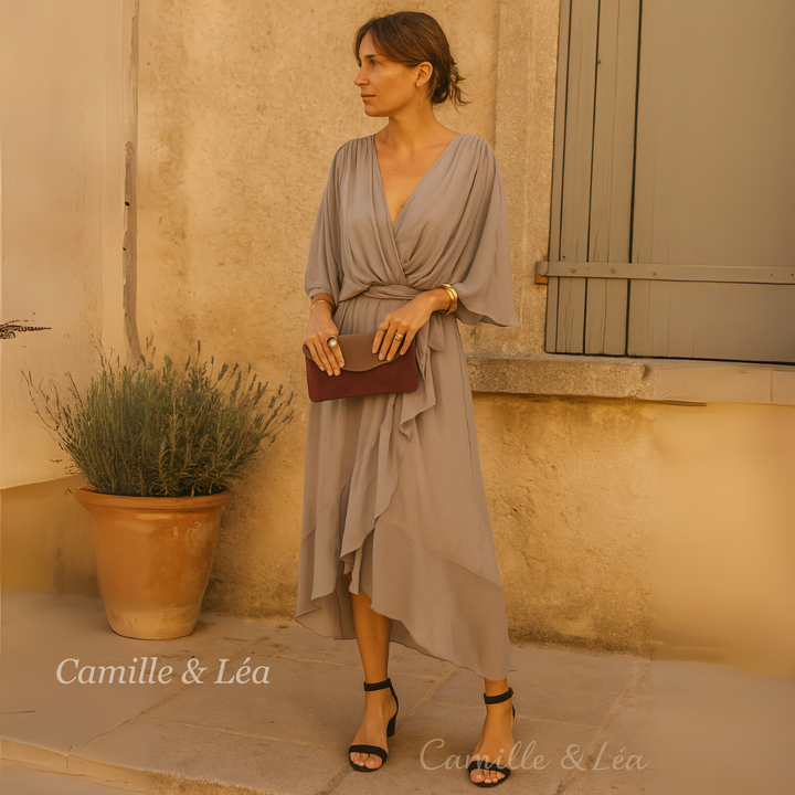 Adrianne | Vestido de Seda Elegante