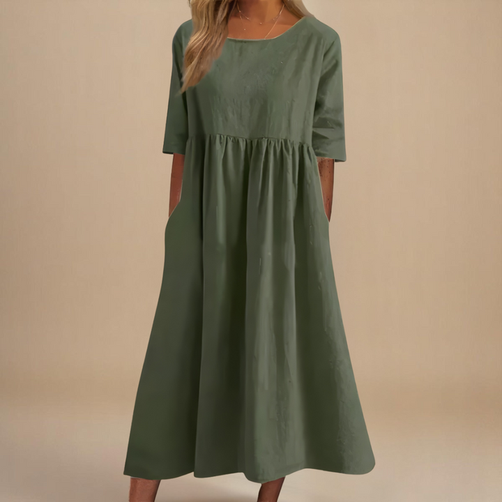 Sofia™ | Vestido de Algodón Halagador