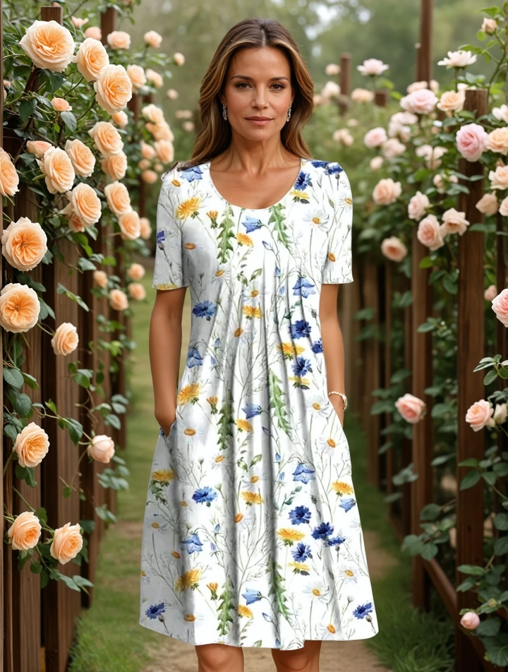 Marcelle | Vestido Elegante que Cubre el Vientre