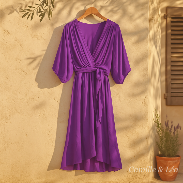 Adrianne | Vestido de Seda Elegante