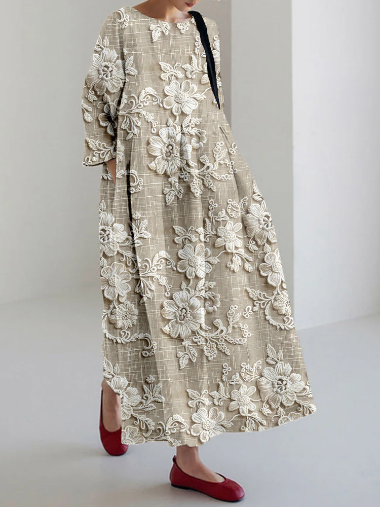 Anovia™ - Vestido Impreso Elegante