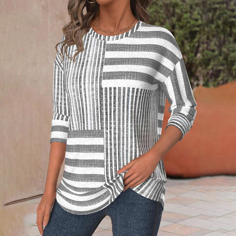 Miki | Blusa Confort Rayas