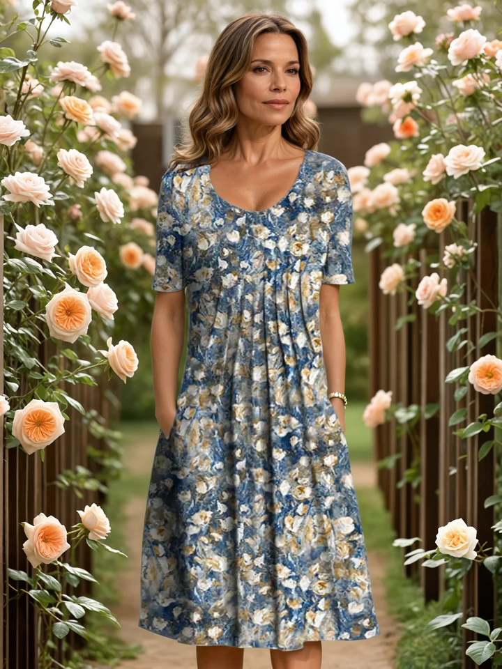 Marcelle | Vestido Elegante que Cubre el Vientre