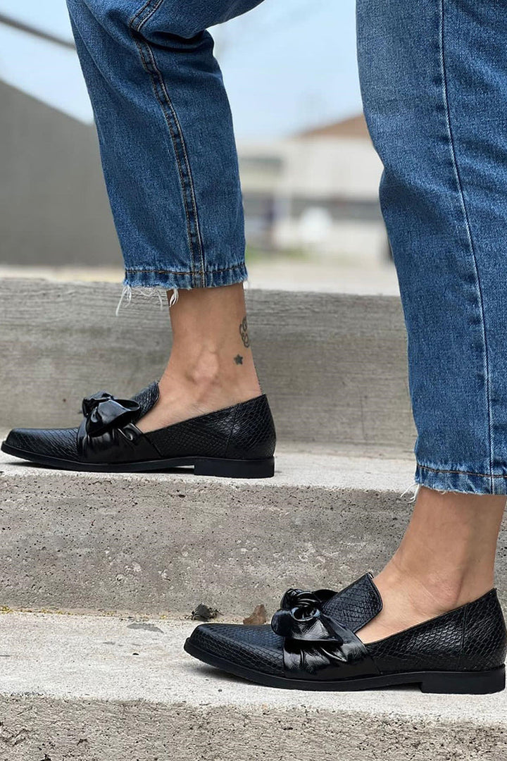 Léa™ | Mocasines Leopardo Planos