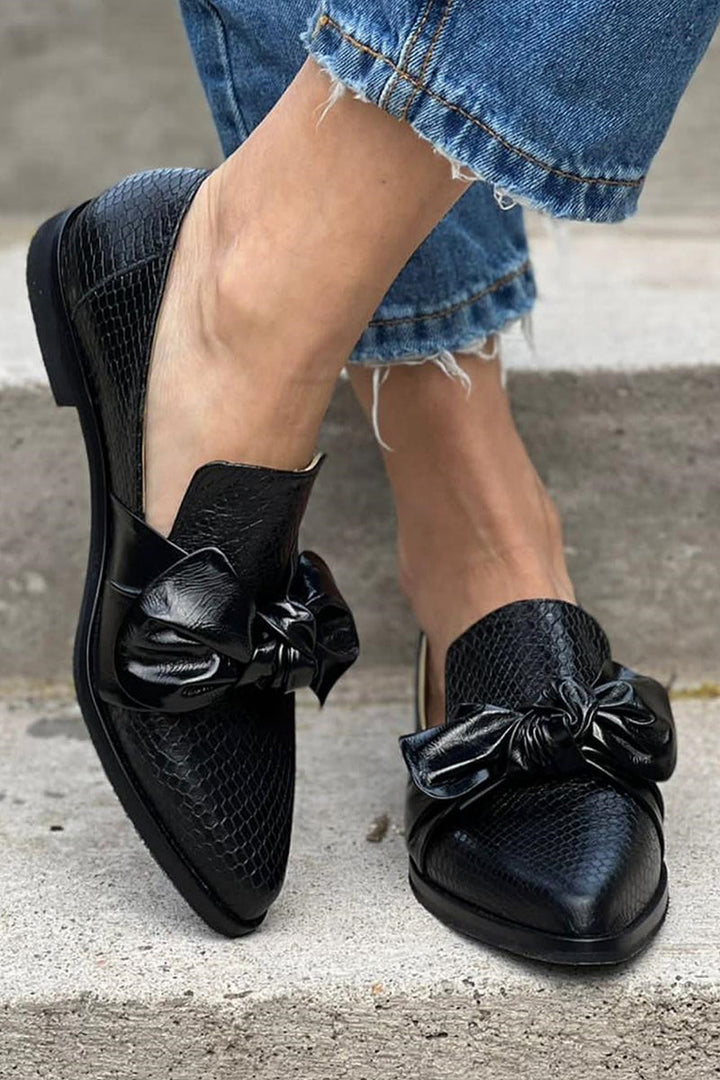 Léa™ | Mocasines Leopardo Planos