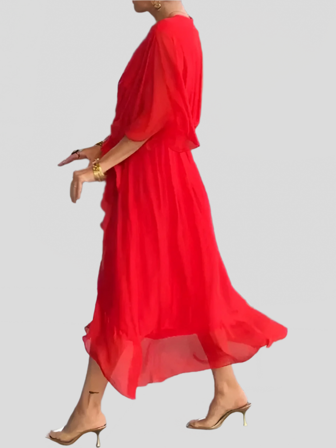 Adrianne | Vestido de Seda Elegante