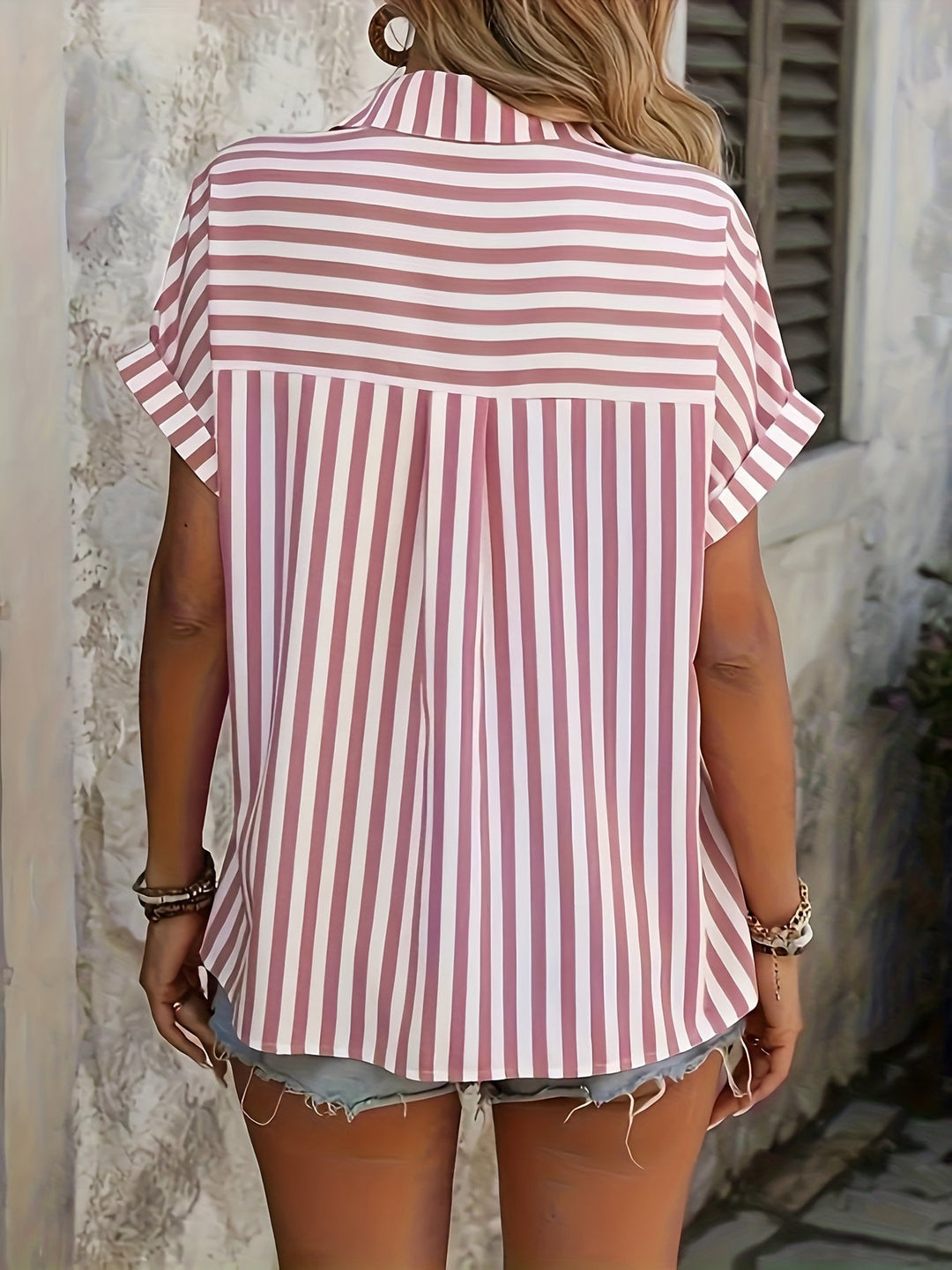 Lilou | Blusa Elegante a Rayas