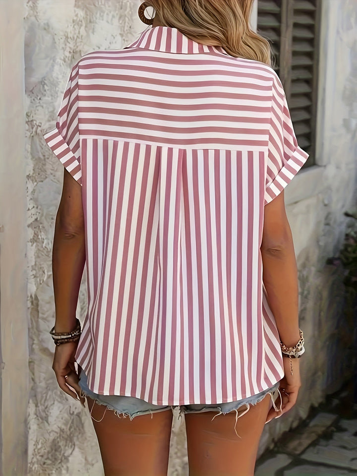 Lilou | Blusa Elegante a Rayas