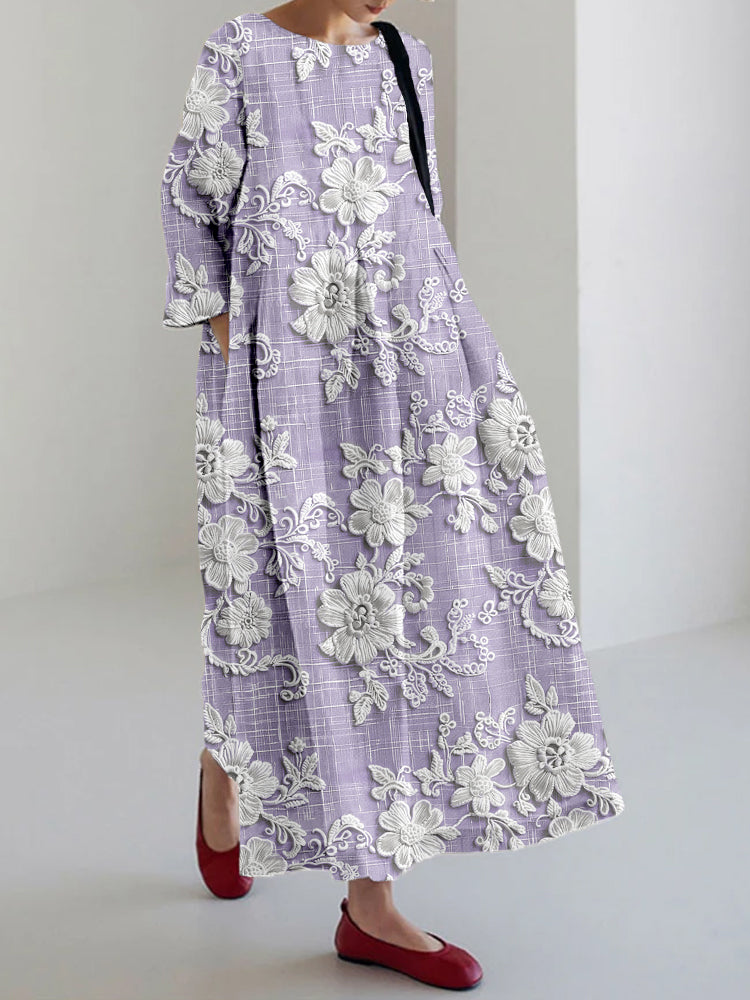 Anovia™ - Vestido Impreso Elegante