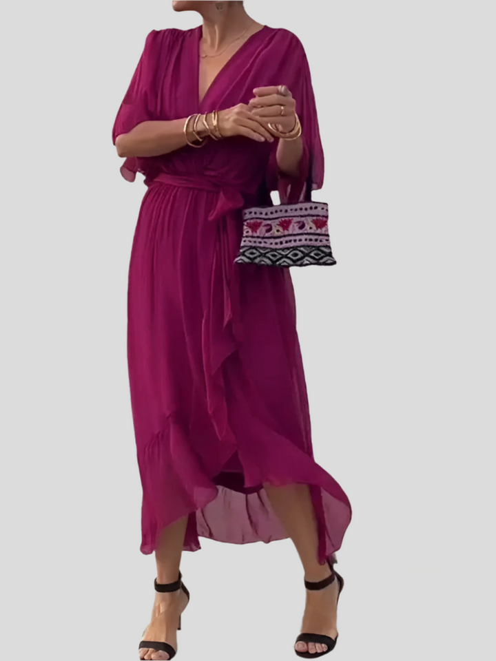 Adrianne | Vestido de Seda Elegante
