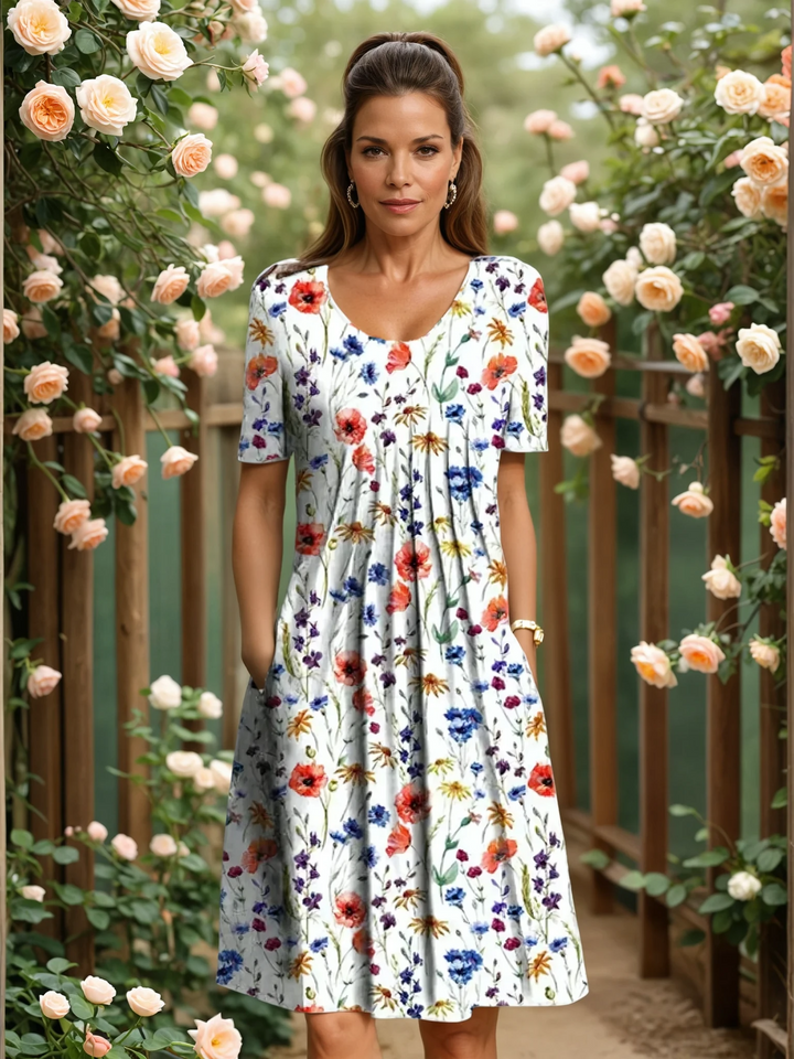Marcelle | Vestido Elegante que Cubre el Vientre