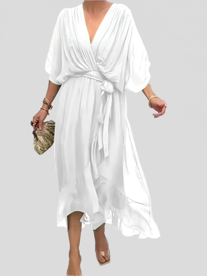 Adrianne | Vestido de Seda Elegante