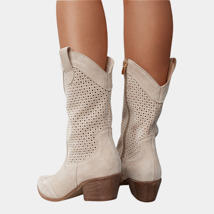 Alba | Botas Ortopédicas Estilo Cowboy