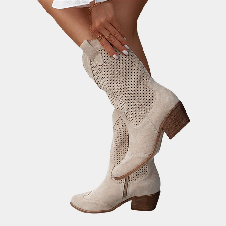 Alba | Botas Ortopédicas Estilo Cowboy