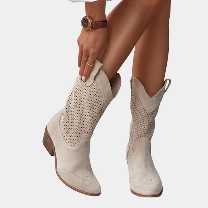 Alba | Botas Ortopédicas Estilo Cowboy