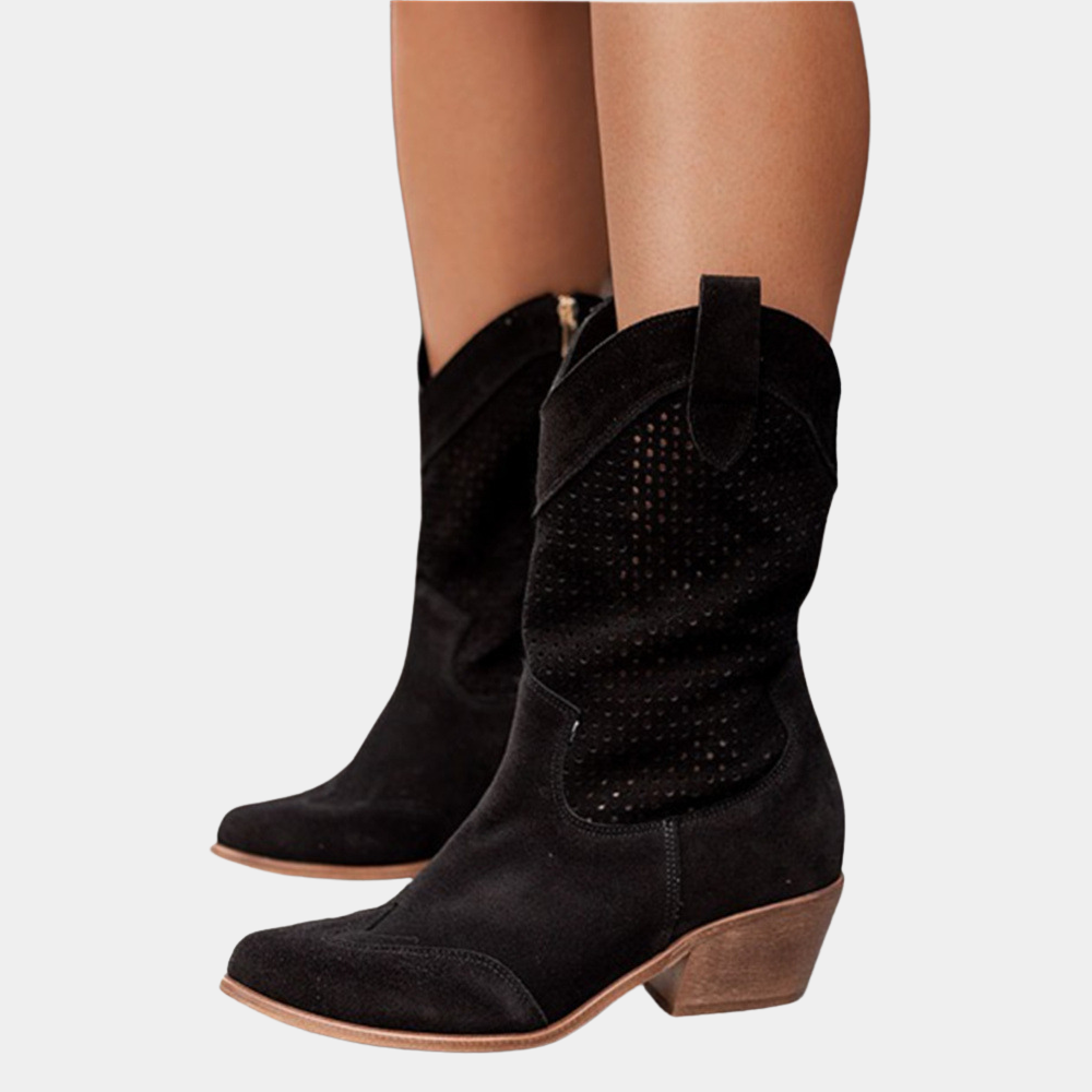 Alba | Botas Ortopédicas Estilo Cowboy