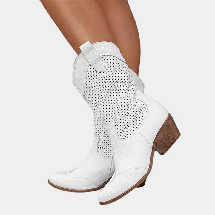 Alba | Botas Ortopédicas Estilo Cowboy