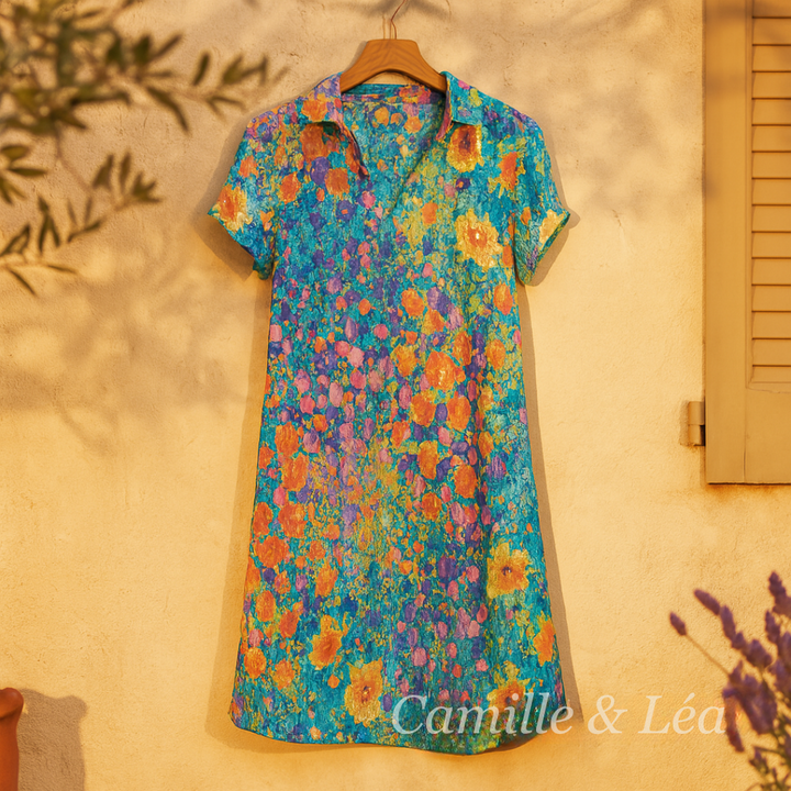 Hermine | Vestido Bohemio Chic de Verano