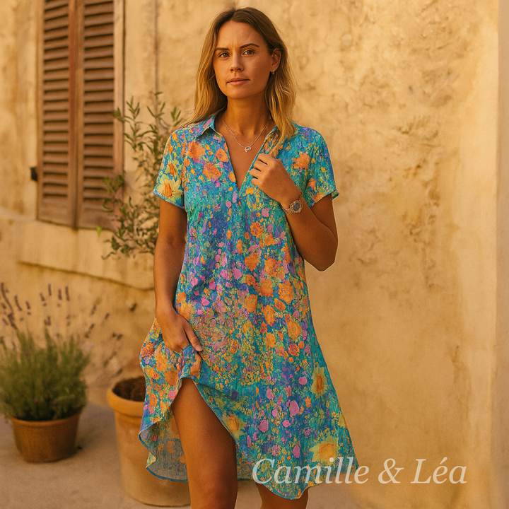 Hermine | Vestido Bohemio Chic de Verano