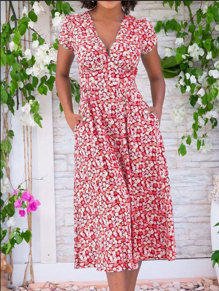 Fienna – Vestido Midi con Botones