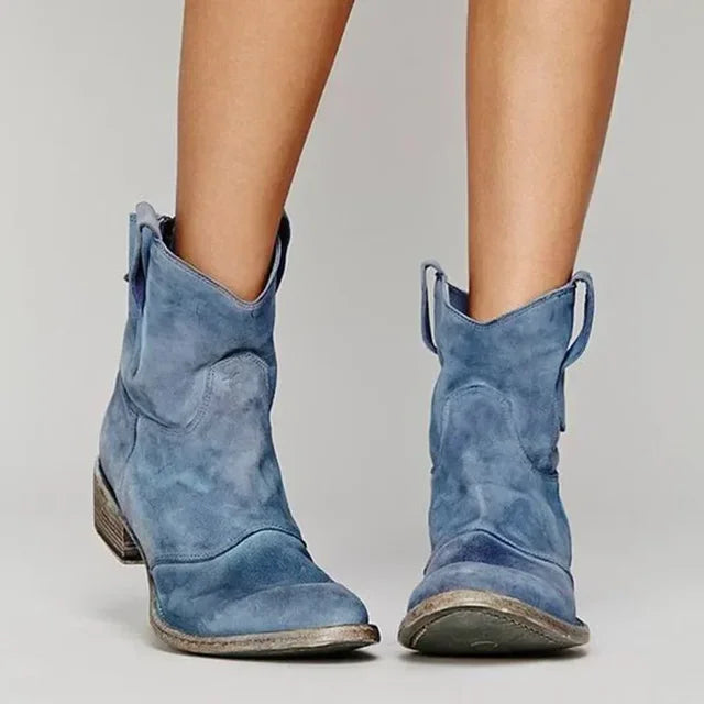 Zinny | Botines Vintage Western a la Tobillo