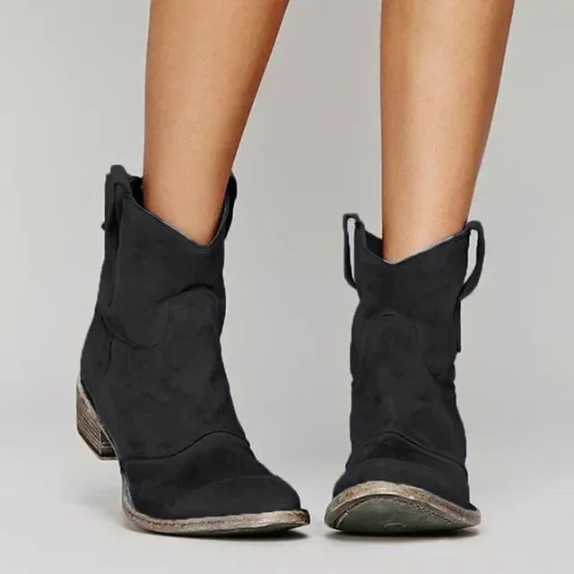 Zinny | Botines Vintage Western a la Tobillo