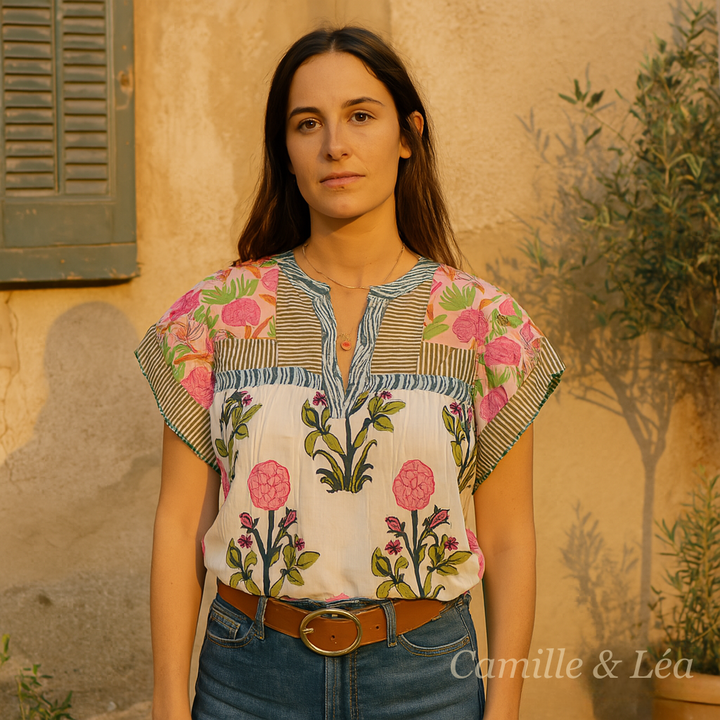 Cloe | Blusa Bohemia Elegante