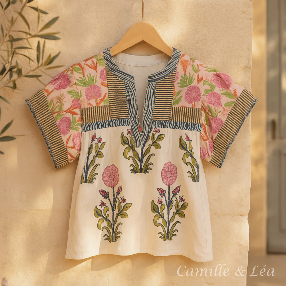 Cloe | Blusa Bohemia Elegante