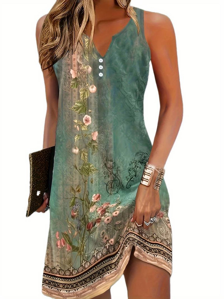 Marthe | Vestido Corto Sin Mangas