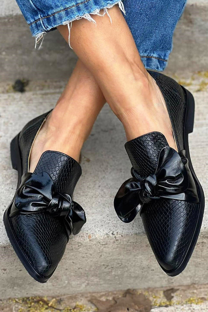 Léa™ | Mocasines Leopardo Planos