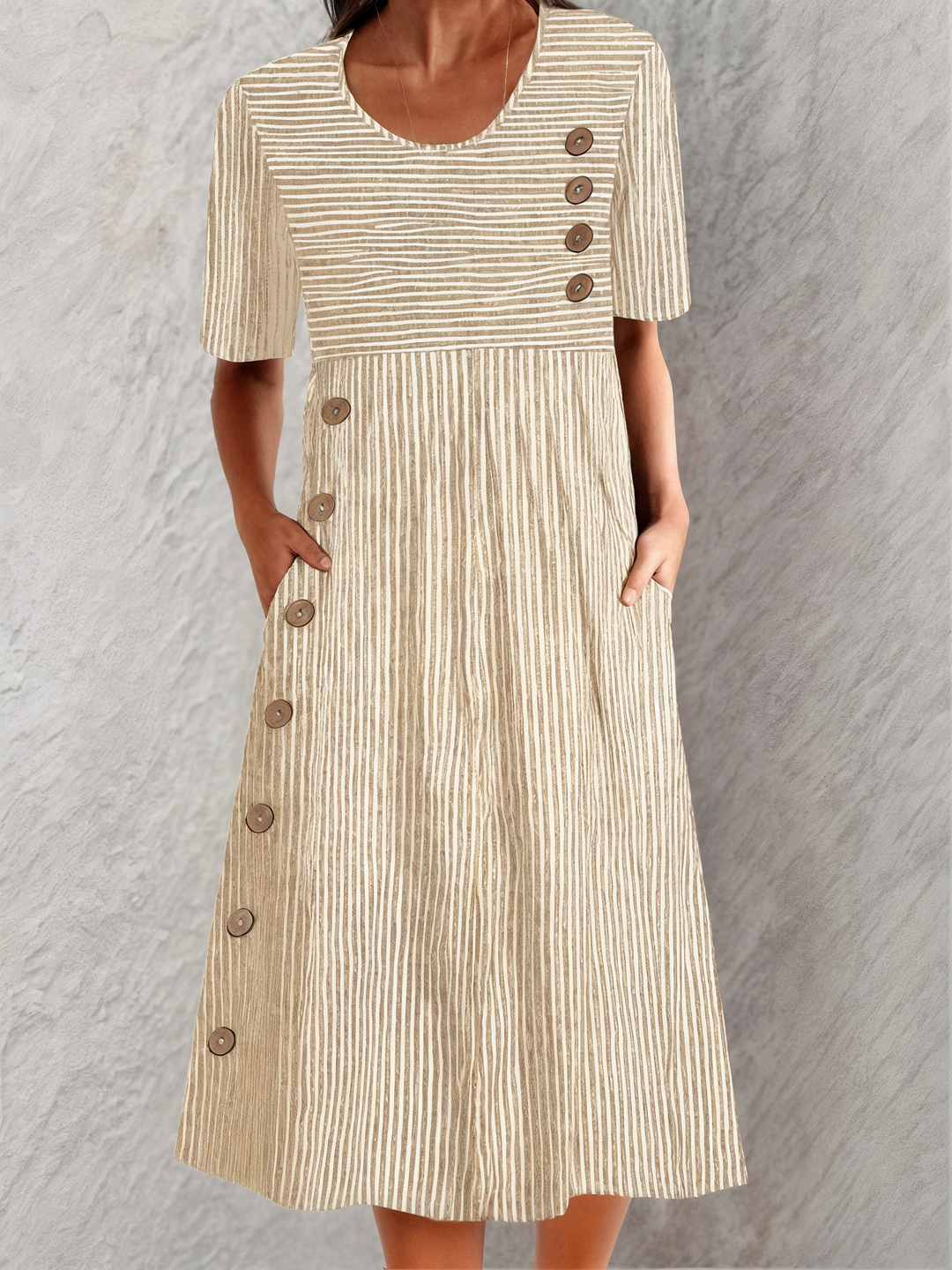Mary™ | Vestido de verano a rayas
