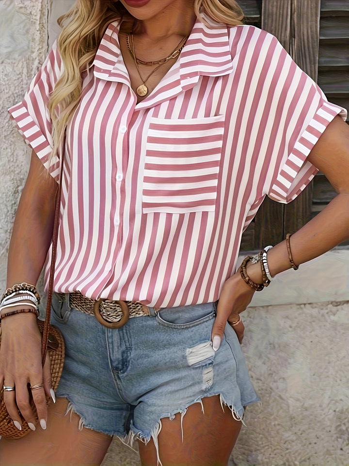 Lilou | Blusa Elegante a Rayas