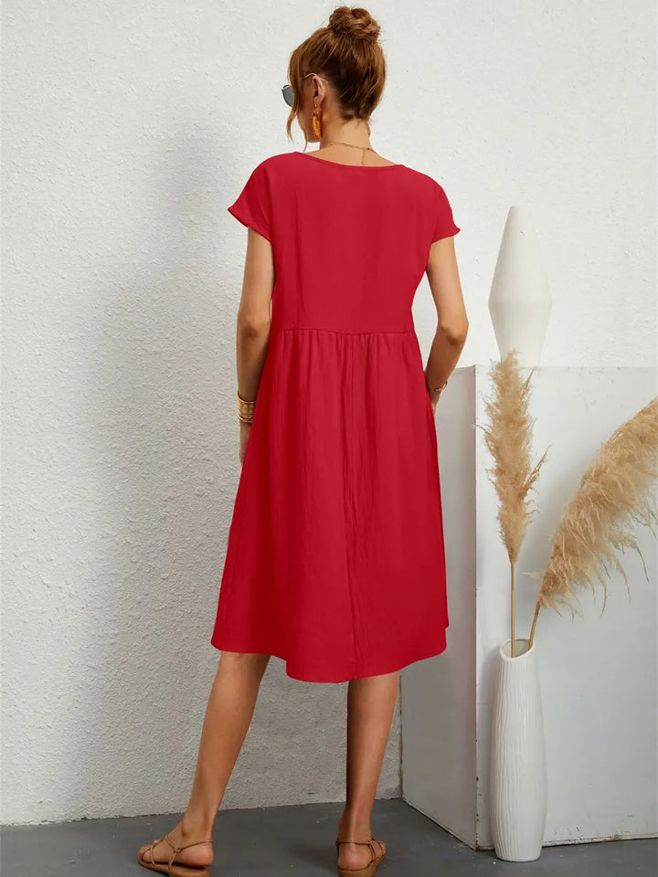 Apolline | Vestido Casual con Bolsillos