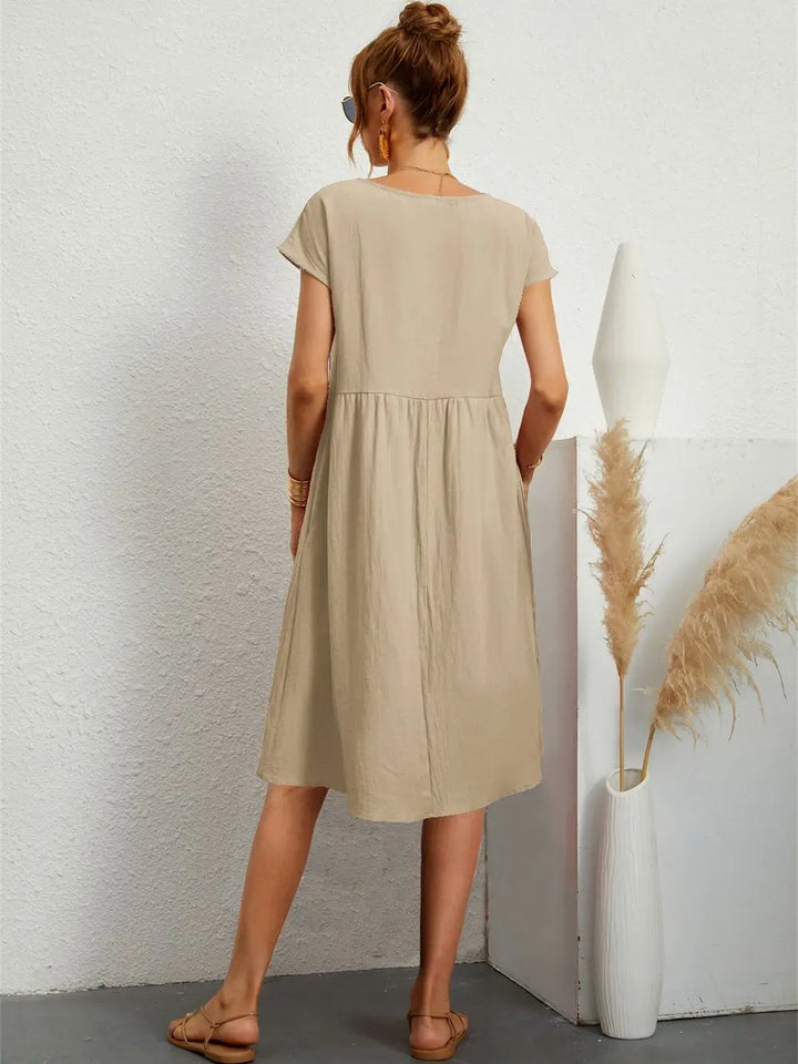 Apolline | Vestido Casual con Bolsillos