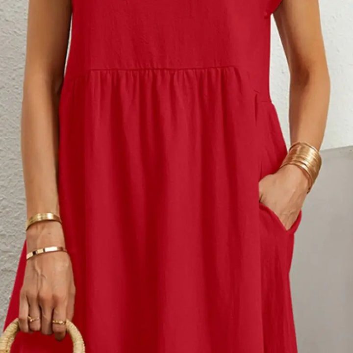 Apolline | Vestido Casual con Bolsillos