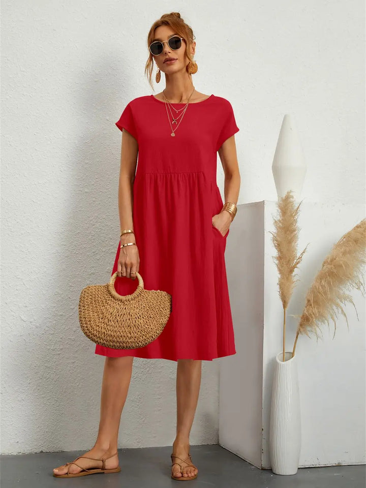 Apolline | Vestido Casual con Bolsillos
