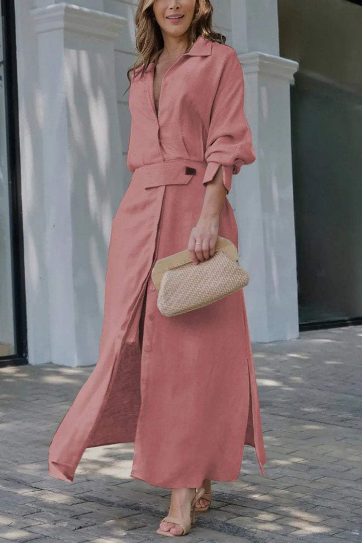Astride | Vestido Largo con Escote en V