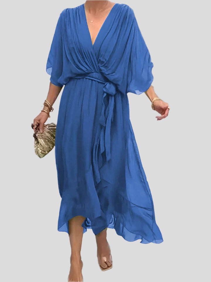 Adrianne | Vestido de Seda Elegante