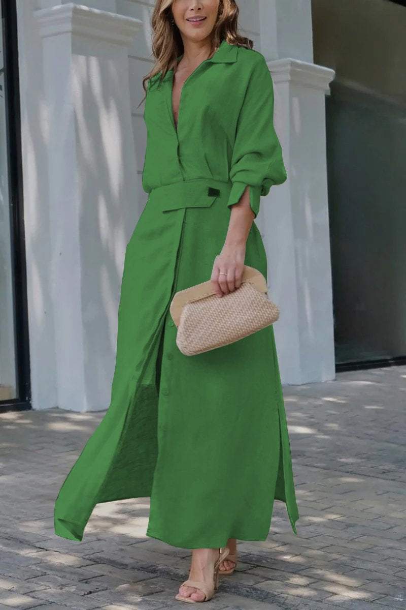 Astride | Vestido Largo con Escote en V
