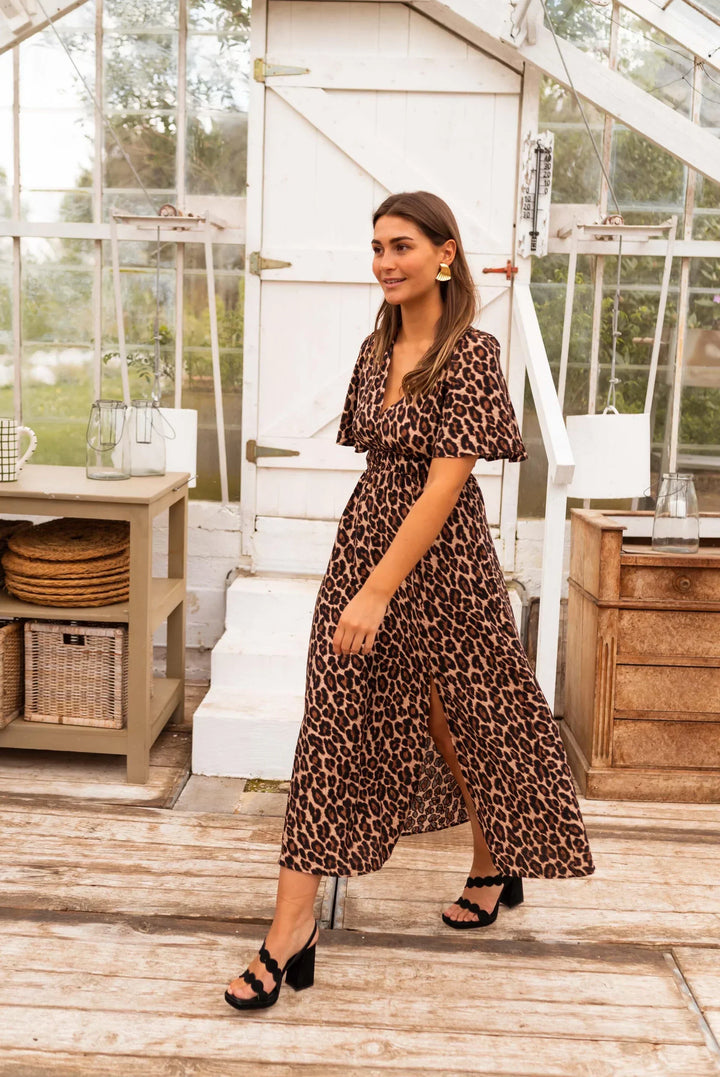 Gaelle | El Vestido Largo Leopardo