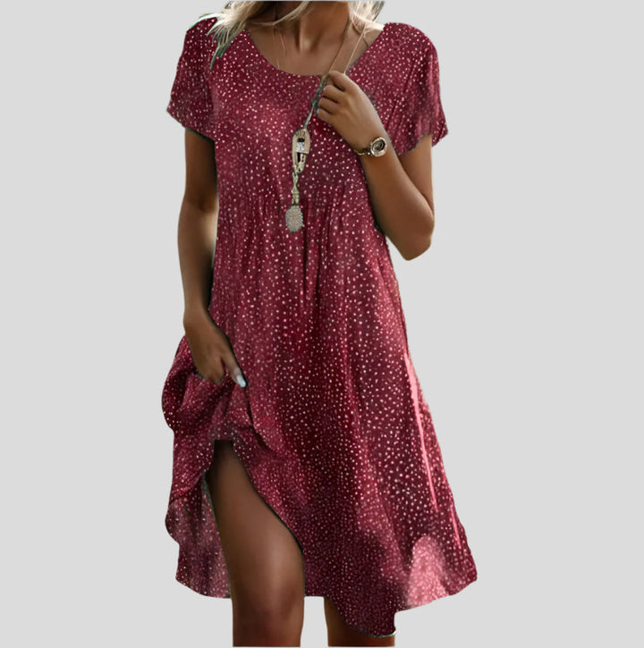 Hermine | Vestido Bohemio Chic de Verano