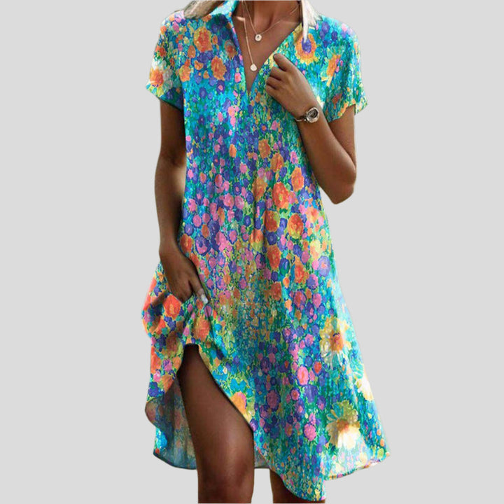 Hermine | Vestido Bohemio Chic de Verano