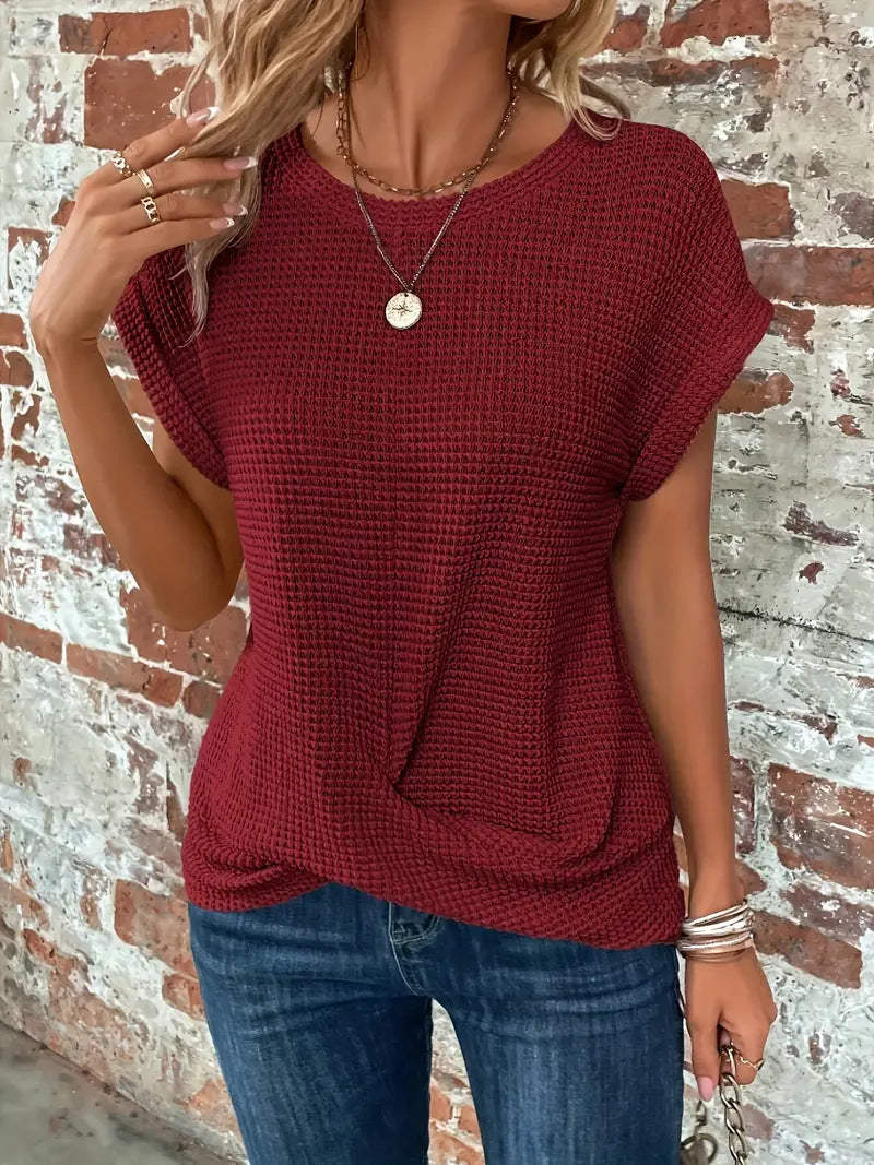 Samira | Camiseta de Cuello Redondo