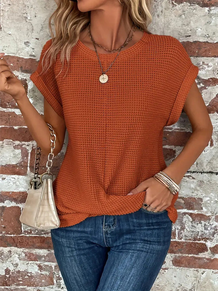 Samira | Camiseta de Cuello Redondo
