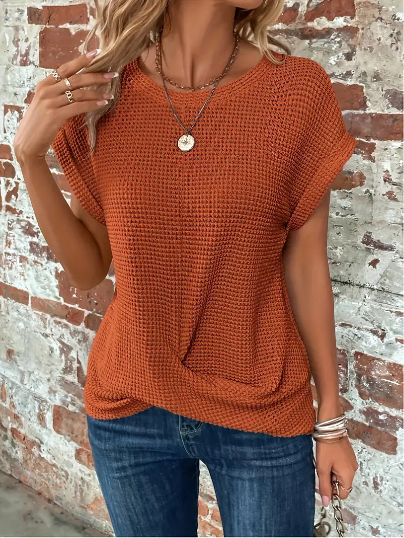 Samira | Camiseta de Cuello Redondo